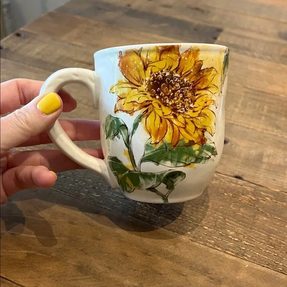 PIER 1 imports - sunflower blooms mug
