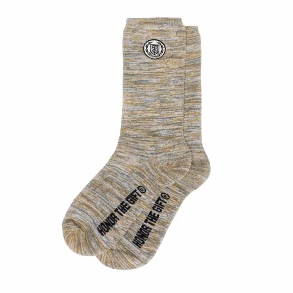 Honor‎ The Gift Kids Heavy Knit Socks Mustard OS NWT Streetwear