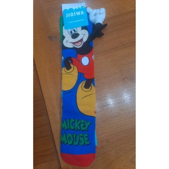 NWT Jioiwa Disney Mickey Mouse‎ Donald Duck Children's Knee High Socks