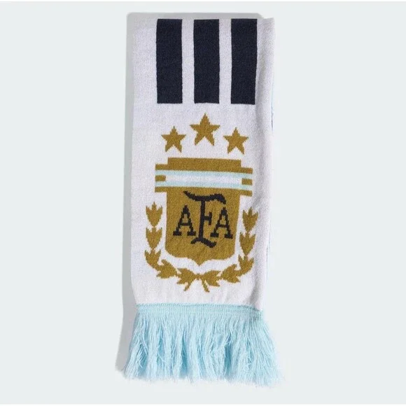 Adidas Argentina National Team 26 Football Scarf KE1385 World Cup 2026 New