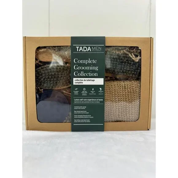 TADA Men Natural Complete Grooming Collection 4-Piece Gift Set