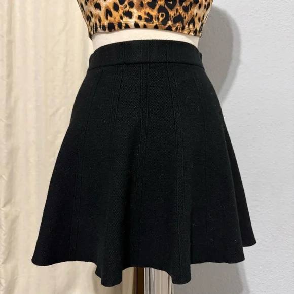 Anthropologie Mable Mini A-Line Skirt Whimsygoth Stretch Elastic Waist Skirt S/M