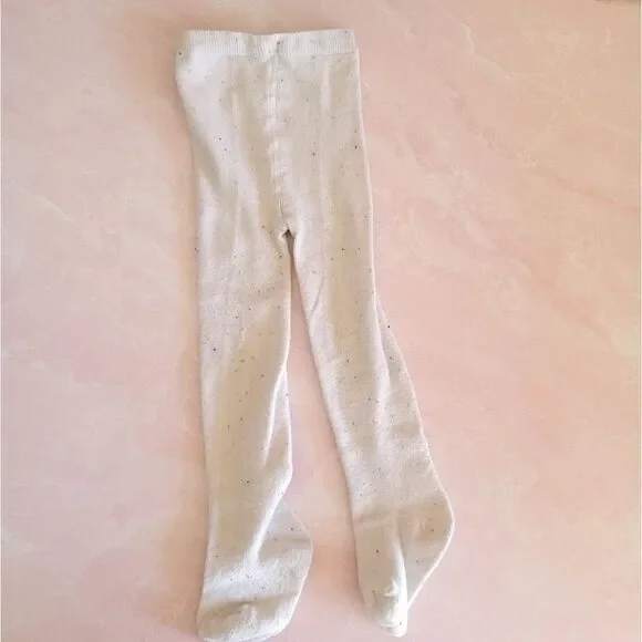 Confetti vanilla tights 12-24 month baby girl