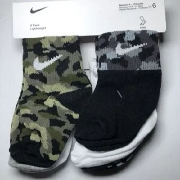 Nike Baby Socks 6-pack 6-12 months