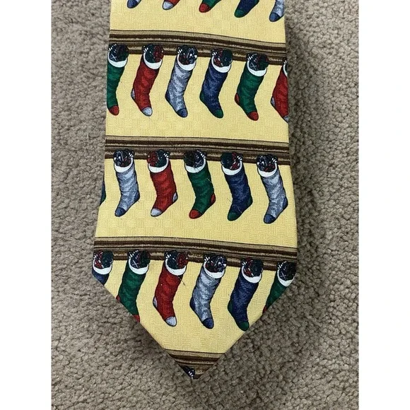 Vintage Rooster Brand Men's Silk Necktie Made USA 58