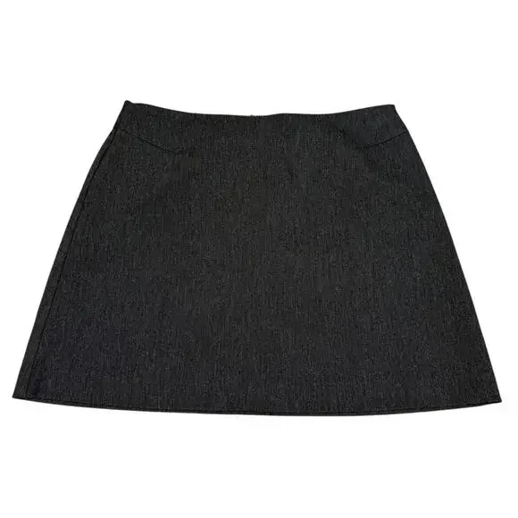 Express Womens Size 1/2 Gray Mini Skirt Y2k