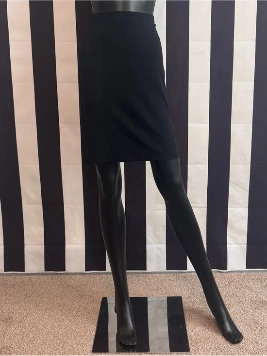 Emporio Armani Black Pencil Skirt