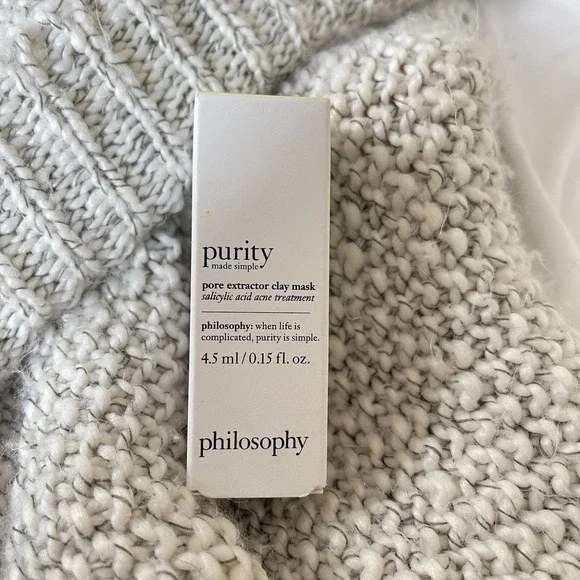 Philosophy Purity‎ Made Simple Pore Extractor Clay Mask 4.5 mL/0.15 fl oz travel