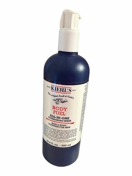 Kiehl’s Body Fuel All in One Energizing Wash Hair & Body Cleanser for Men