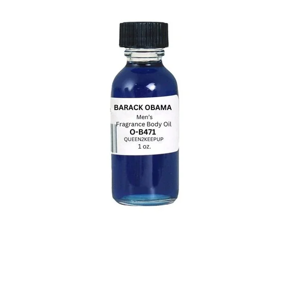 Barack Obama (Men) Body Oil 1 oz Fragrance Similar All Natural Scent