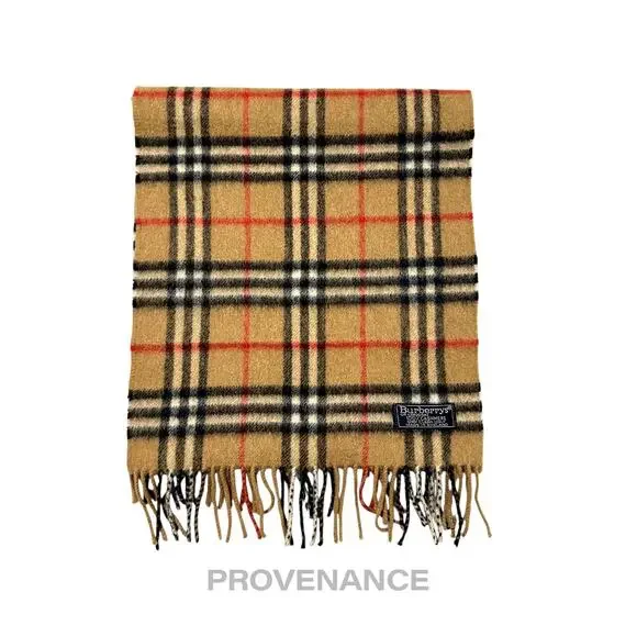 🔴 Burberry Scarf - Nova Check Cashmere