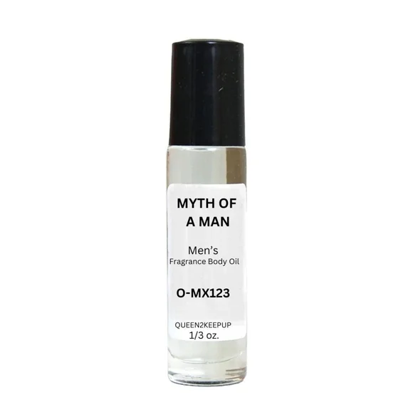 Myth Of A Man (Men) Body Oil 10 ml Fragrance Pure Uncut 1/3 oz Roll-On Scent