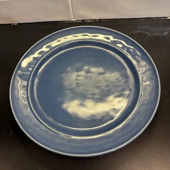 Pottery Barn Cambria Portugal Dinner‎ plate Blue Set of 3