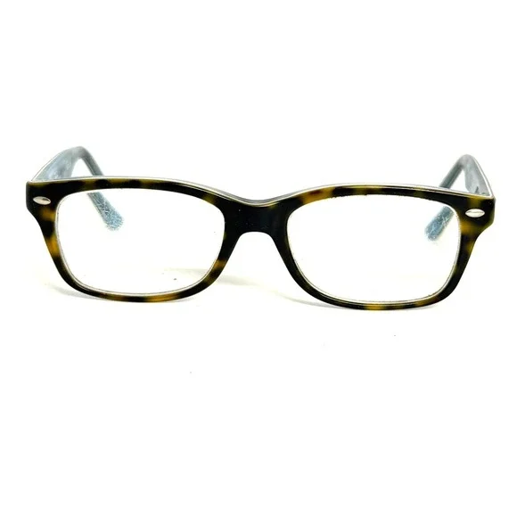 Ray-Ban RB 1531 3701 Tortoise Blue Junior Eyeglasses Frames 48-16-130