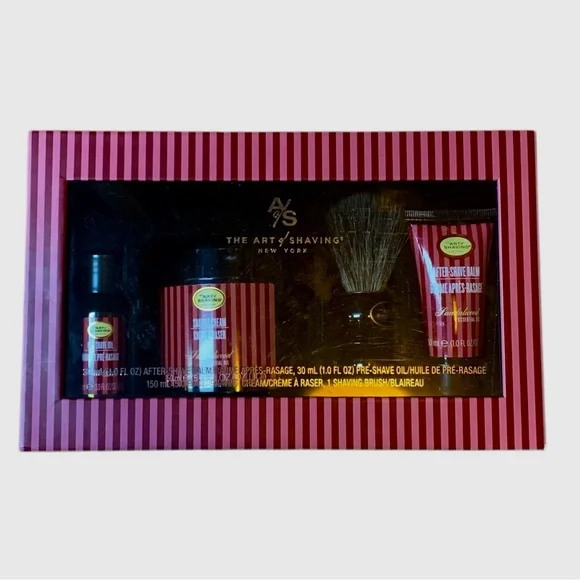 Art of Shaving Sandalwood 4pc Men's Starter Kit, Vintage New York Shave Set