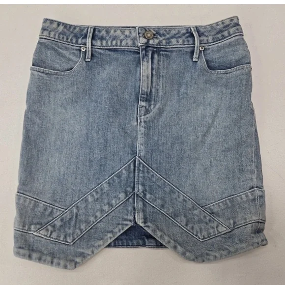 RtA Tempest Skirt Sail Blue Size 28 Womens