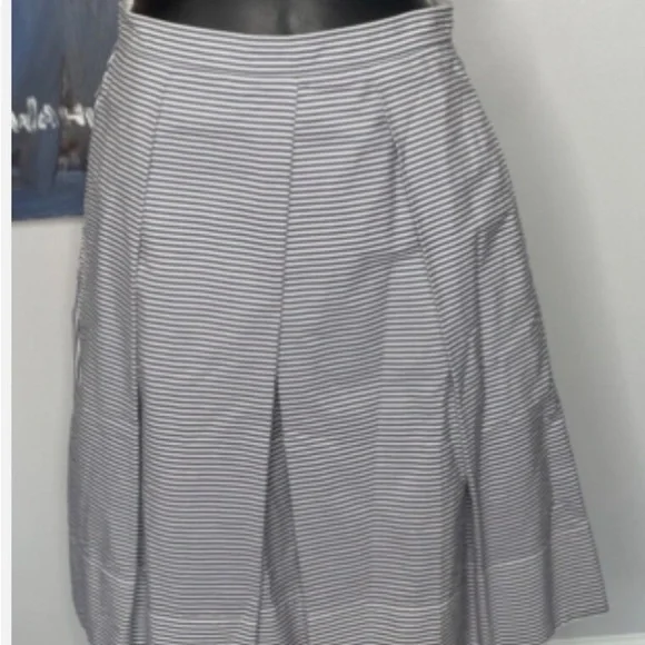 Tibi Striped blue and White Women's Skirt
