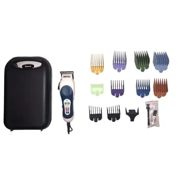 WAHL‎ Precision Adjustable Clipper Trimmer Model MC3 Color Coded and Accessories