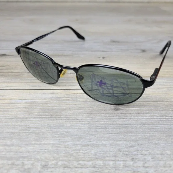 Ray-Ban Sunglasses RB 3003 W3079 Black Oval Frames Only Italy Men 50-19-135