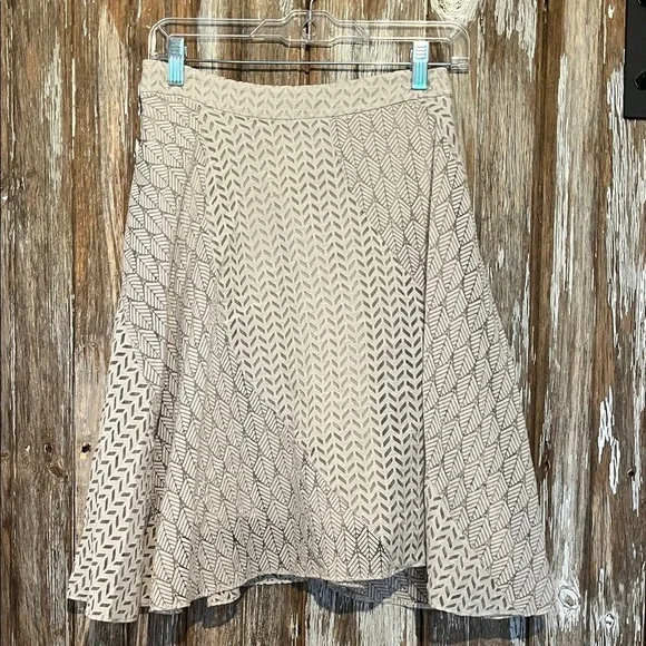 EUC MAEVE FROM ANTHROPOLOGIE A-Line Asymmetrical skirt, size 0