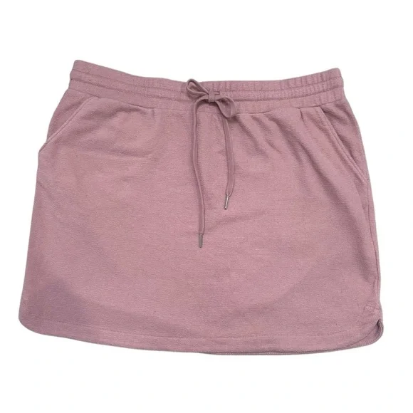 Maurices Women’s L Pink French Terry Skirt