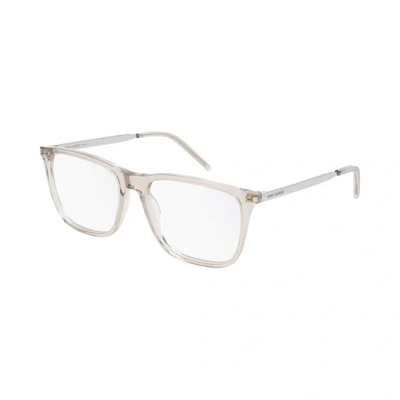 Yves Saint Laurent YSL Shiny Transparent Eyewear Eyeglasses Glasses
