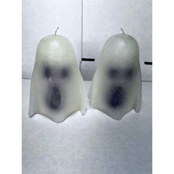 Pottery Barn Bougie Boo small ghost candle set