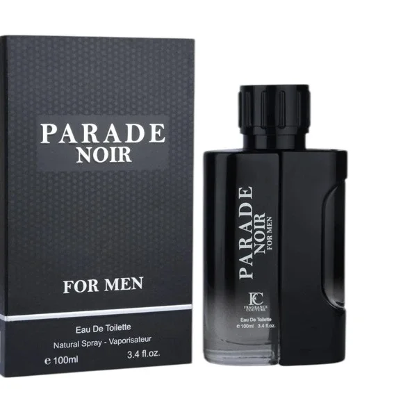Fragrance Couture Parade Noir‎ Cologne Men's EDT Natural Spray 3.4oz 100ml