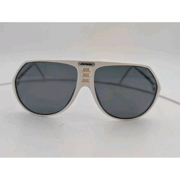 Alpina Vintage White Sport Sunglasses SWIFT A400 POL Made in‎ W Germany