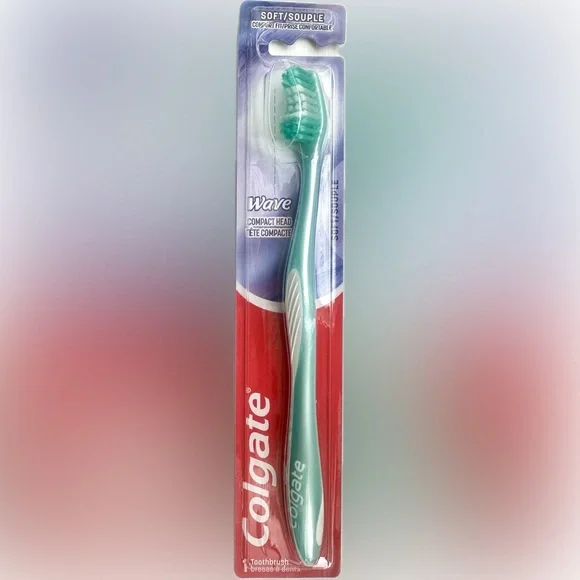 Colgate Soft Bristle Comfort Fit Wave Compact Toothbrush | NEW + UNOPENED