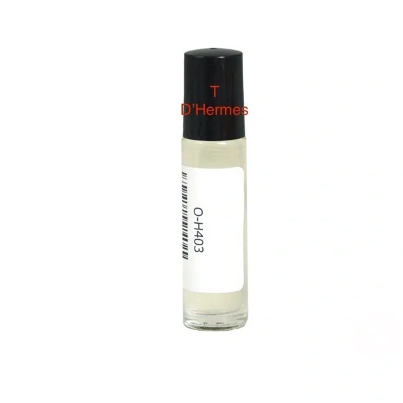 T D'Hermes (M) Type Fragrance Oil 1/3 Oz Glass Roll-on Bottle
