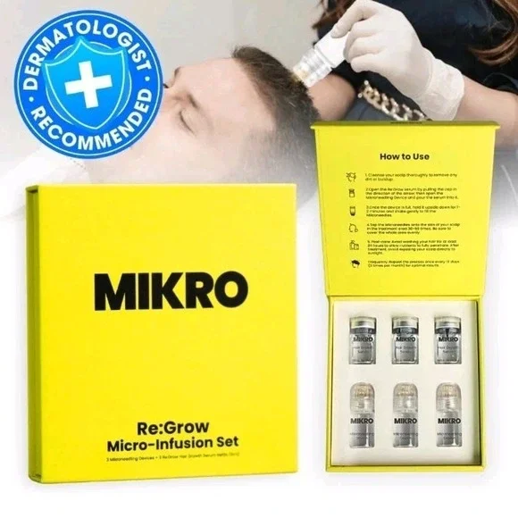 Mikro Re:Grow Your Own Hair Thicker Fuller  1 Month Supply