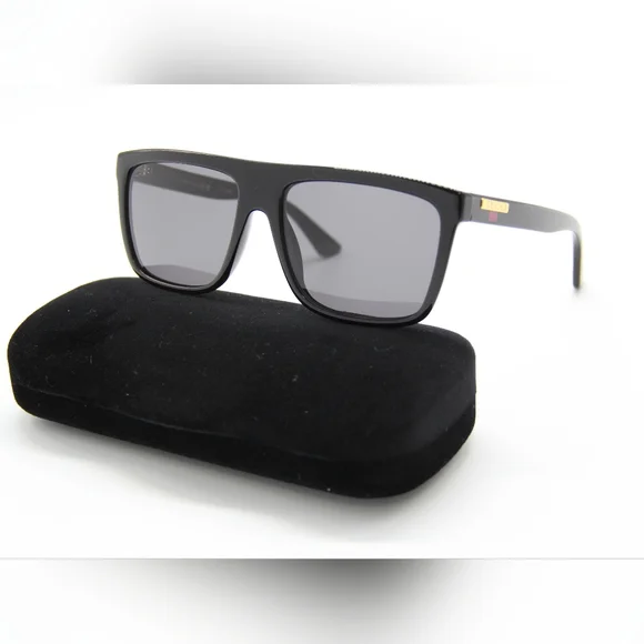 NEW GUCCI SUNGLASSES GG0748S 001 BLACK MEN GUCCI EYEWEAR