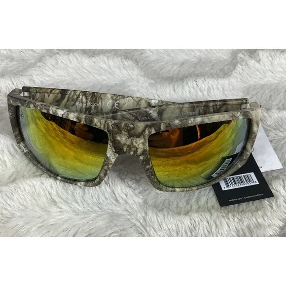 Realtree Camo APX Sport Multicolored Wraparound Sunglasses UV400 Hunting Fishing