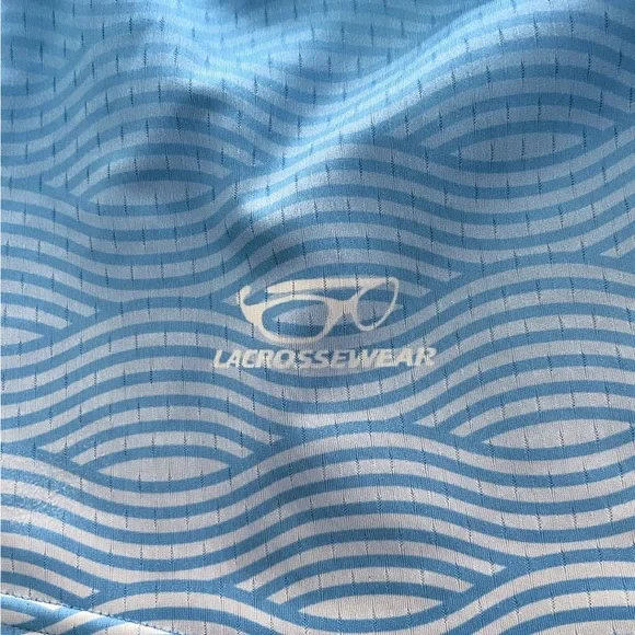 Rip Curl World Girls Skirt Women’s S Blue Wave Print Athletic Sport Lacrossewear