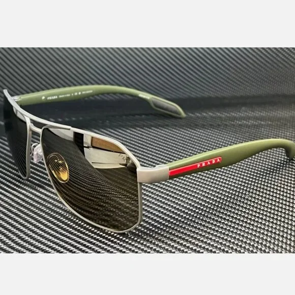 Prada NEW Matte Polarized Men's Sunglasses
