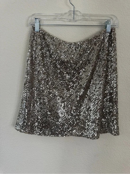 Michelle Farmer sequin mini skirt size 10