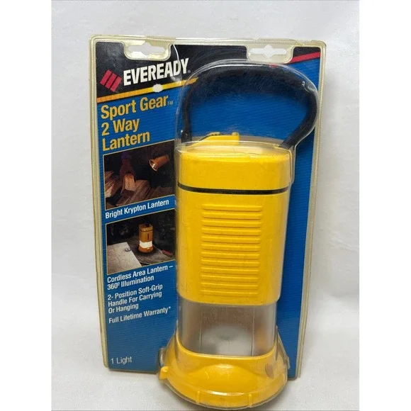 Eveready Sport Gear‎ 2 Way Lantern Factory Sealed Vintage 1994 360 Light Camping