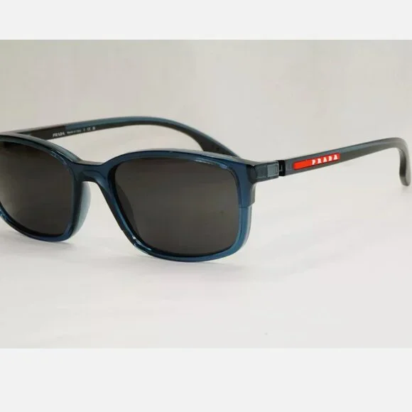 Prada Transparent Black Square Sunglasses