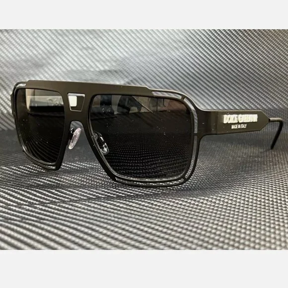 Dolce & Gabbana Matte Black 57mm Sunglasses