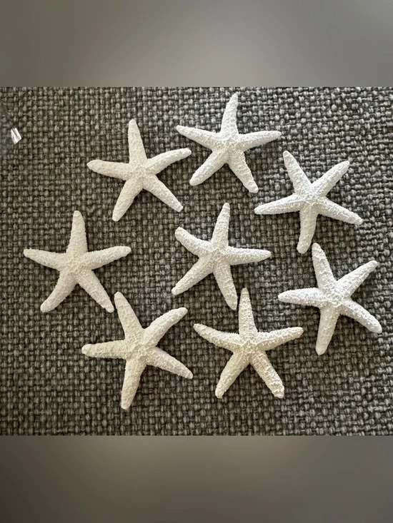 Pottery Barn Mini Faux Starfish, Base Filler, Set of 8
