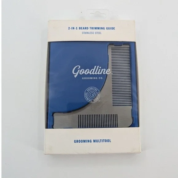 Goodline Grooming Co. Grooming Multitool -‎ 2-in-1 Beard Trimming Guide