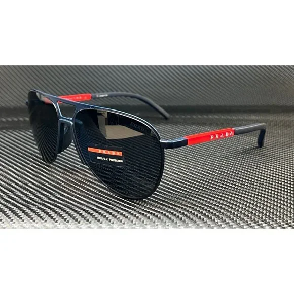 Prada Matte Blue 59mm Sunglasses