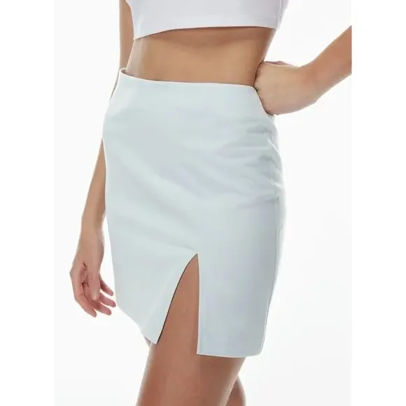 Aritzia Sunday Best Tatiana Skirt Sail Blue (Size 8, NWT)