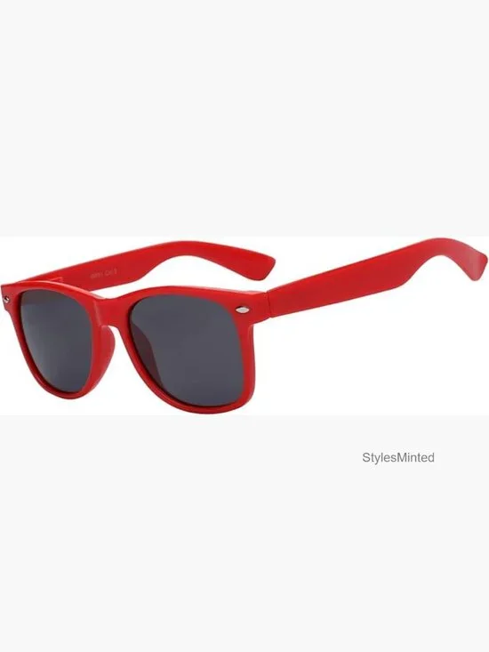 Kids Polarized Sunglasses UV Protected Anti-Glare Rectangle Toddler Boys Girls