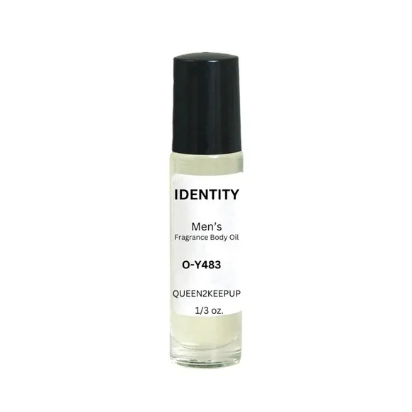 Identity (Men) Body Oil 10 ml Fragrance All Natural 1/3 oz Roll-On Scent