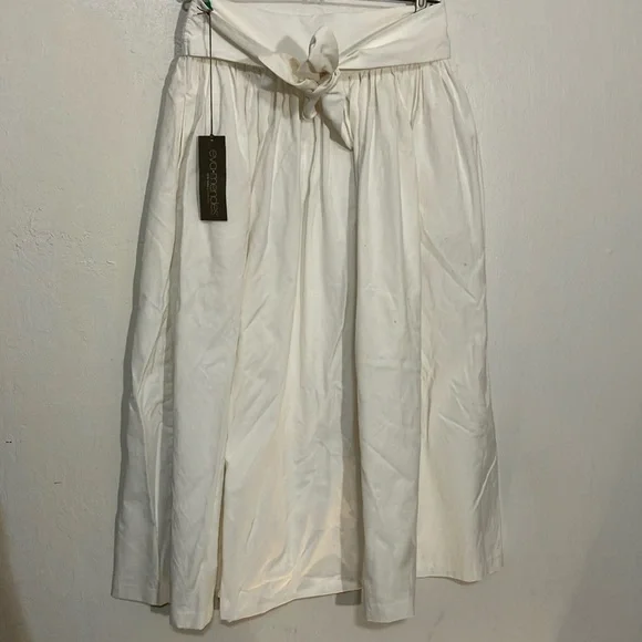 Apron by Eva Mendes cotton nylon full apron skirt NWT clean girl beautiful chef