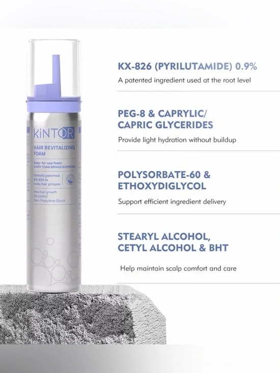 Kintor Hair Revitalizing Foam - Lavender Scalp Treatment #021