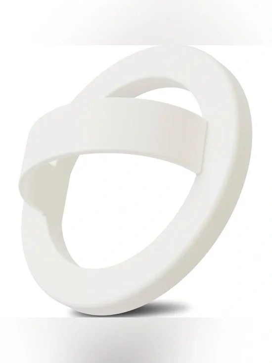 💞 New White Silicone Magnetic Ring Cell Phone Grip