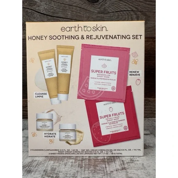 Earth to Skin Honey Soothing & Rejuvenating Set – New‎ | Gift